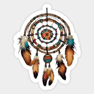 Boho Chic Western Country Southwestern Dreamcatcher Sticker